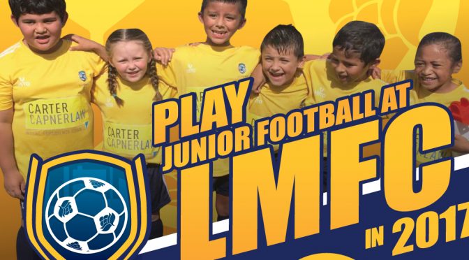 Junior Football at LMFC for only $99!